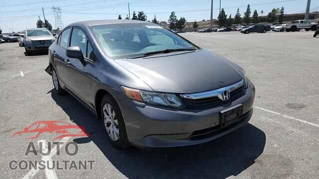 HONDA CIVIC LX 2012 - 19XFB2F55CE302009