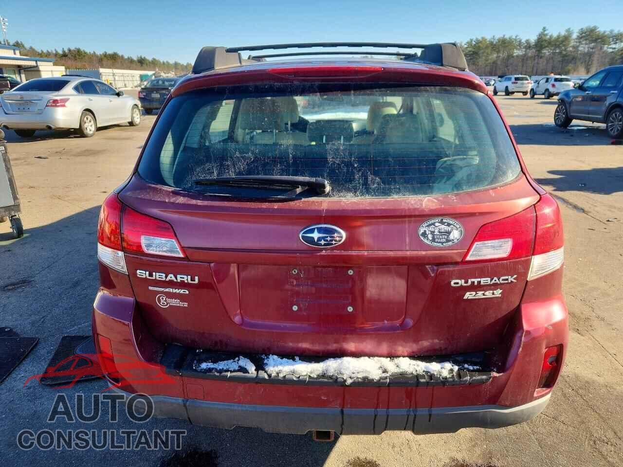 SUBARU OUTBACK 2011 - 4S4BRBAC2B3384010