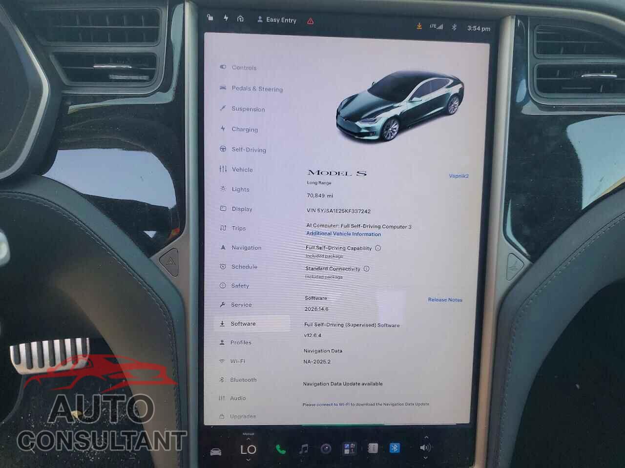 TESLA MODEL S 2019 - 5YJSA1E25KF337242
