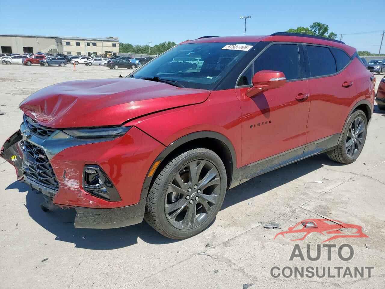 CHEVROLET BLAZER 2019 - 3GNKBERS2KS694147