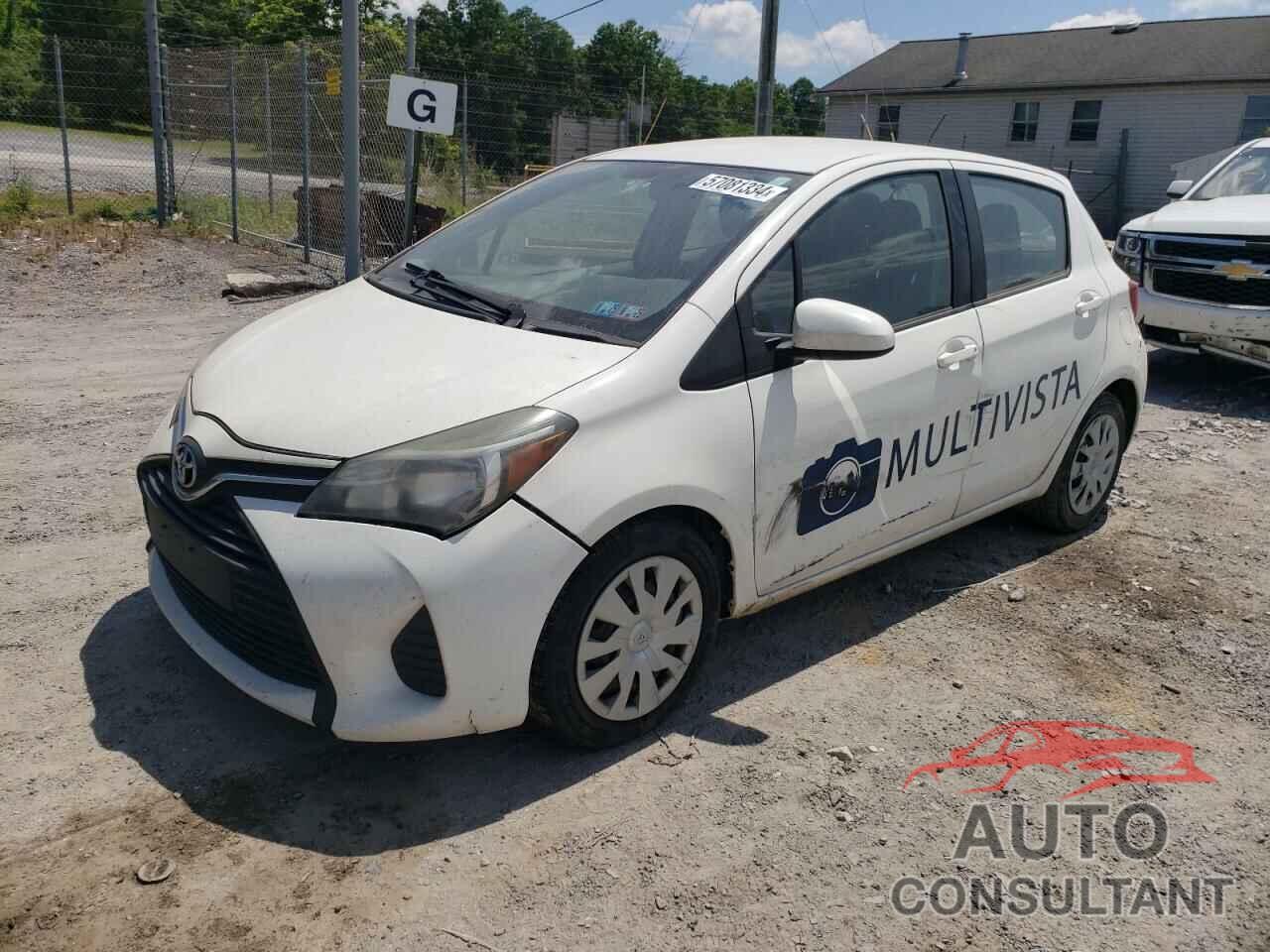 TOYOTA YARIS 2016 - VNKKTUD37GA061594