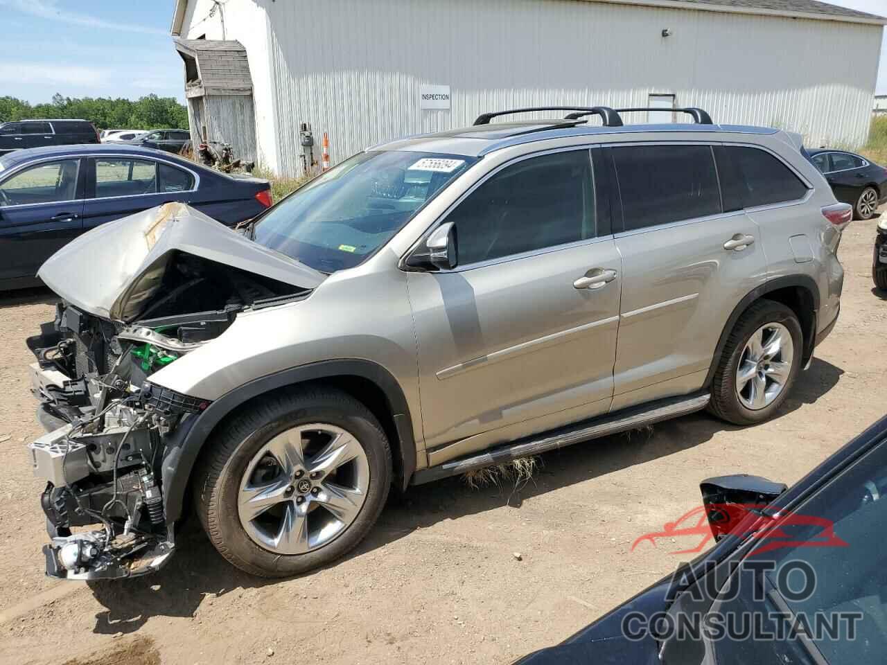 TOYOTA HIGHLANDER 2016 - 5TDDKRFH9GS258358