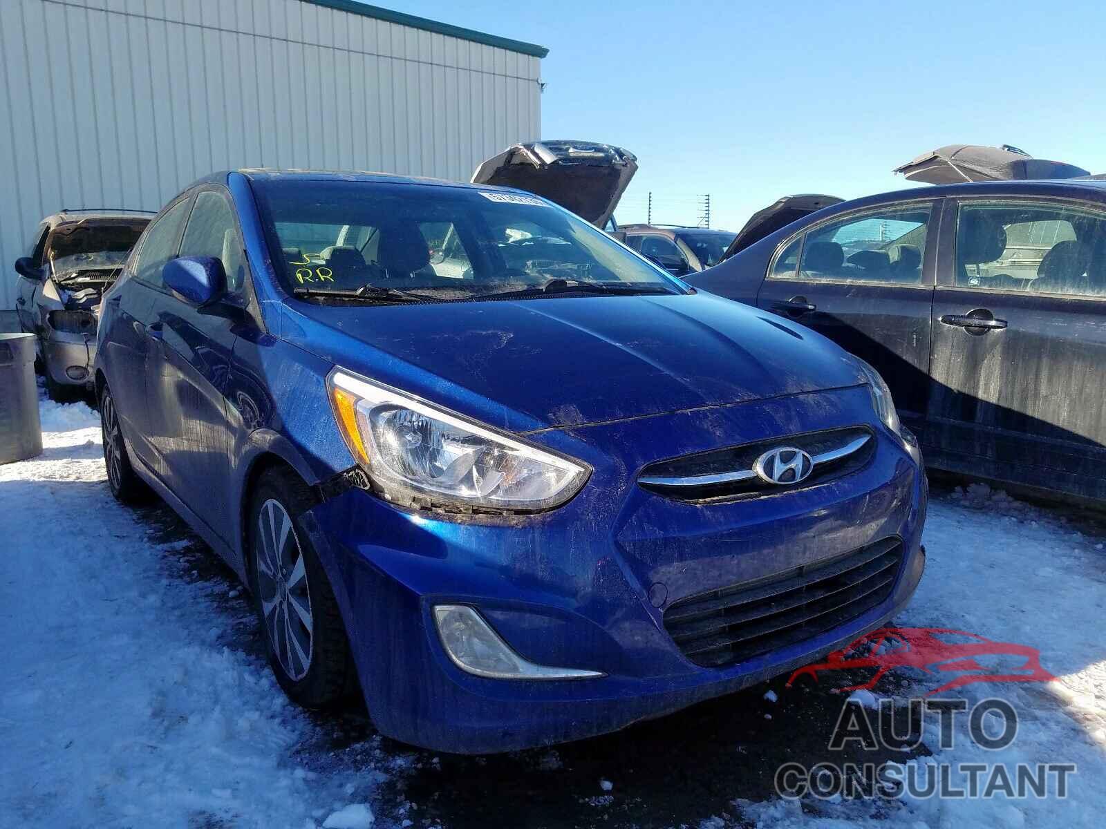 HYUNDAI ACCENT 2017 - KMHCT4AE7HU184424