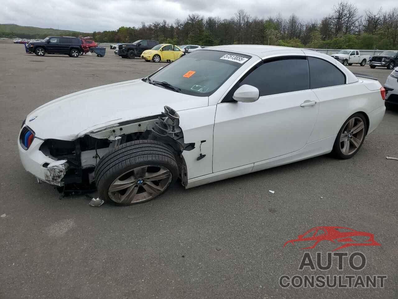 BMW 3 SERIES 2011 - WBADW3C5XBE538099