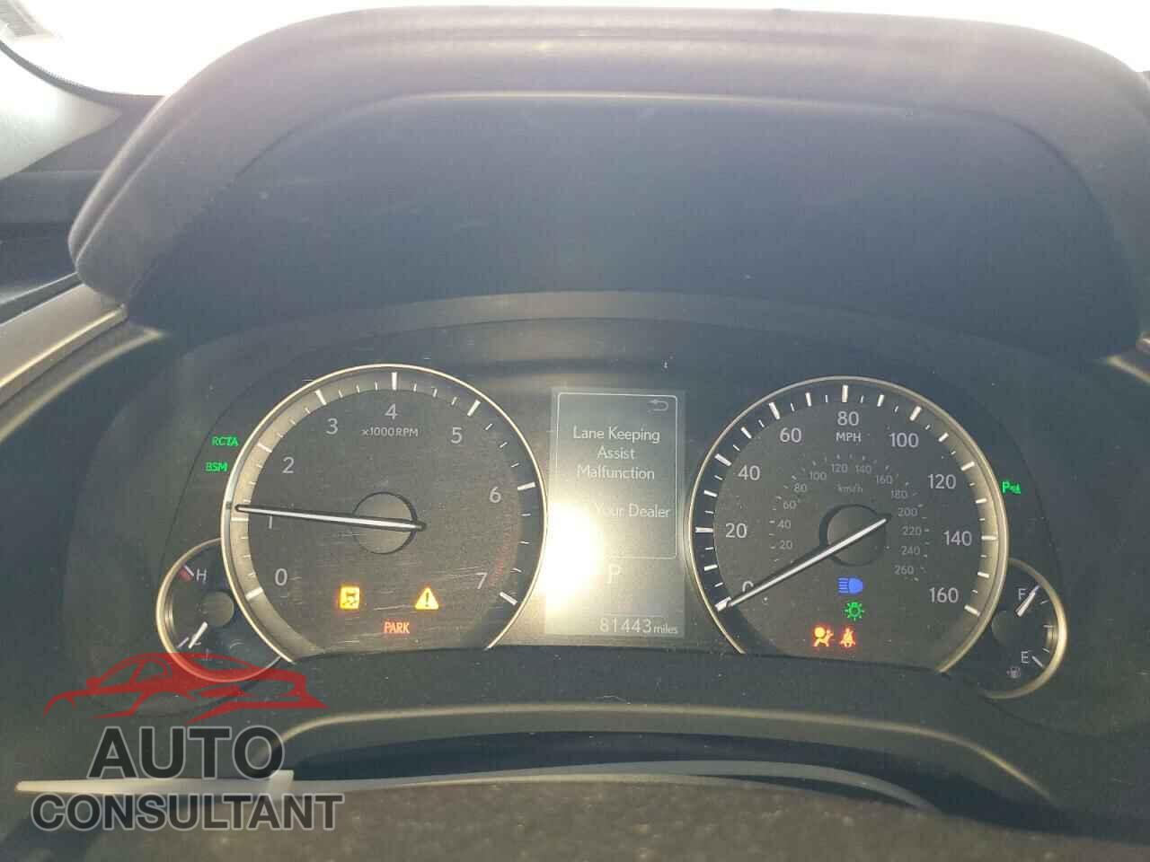 LEXUS RX350 2019 - 2T2BZMCA2KC187000