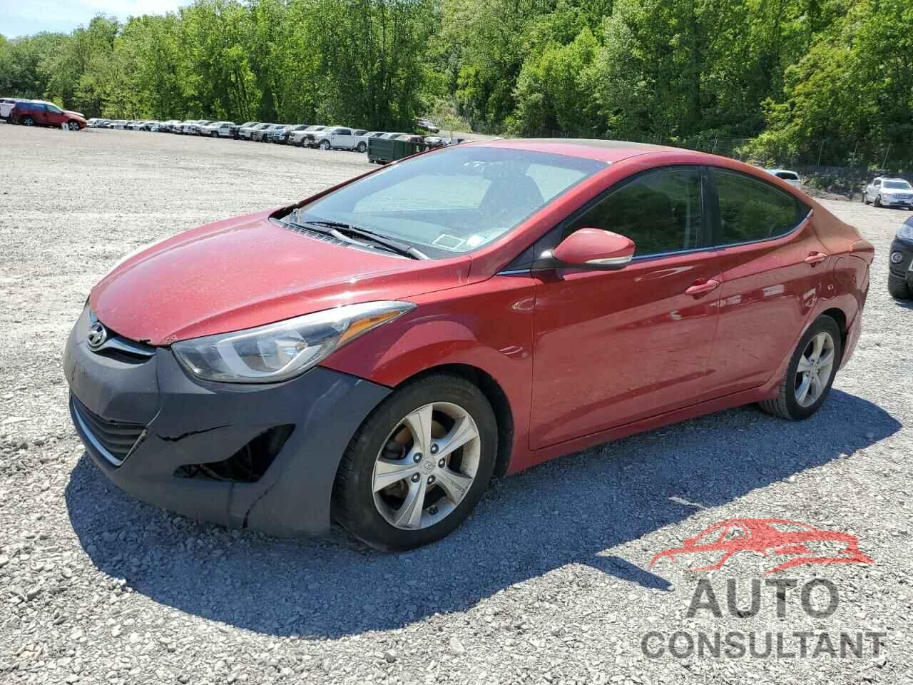 HYUNDAI ELANTRA 2016 - KMHDH4AE6GU587900