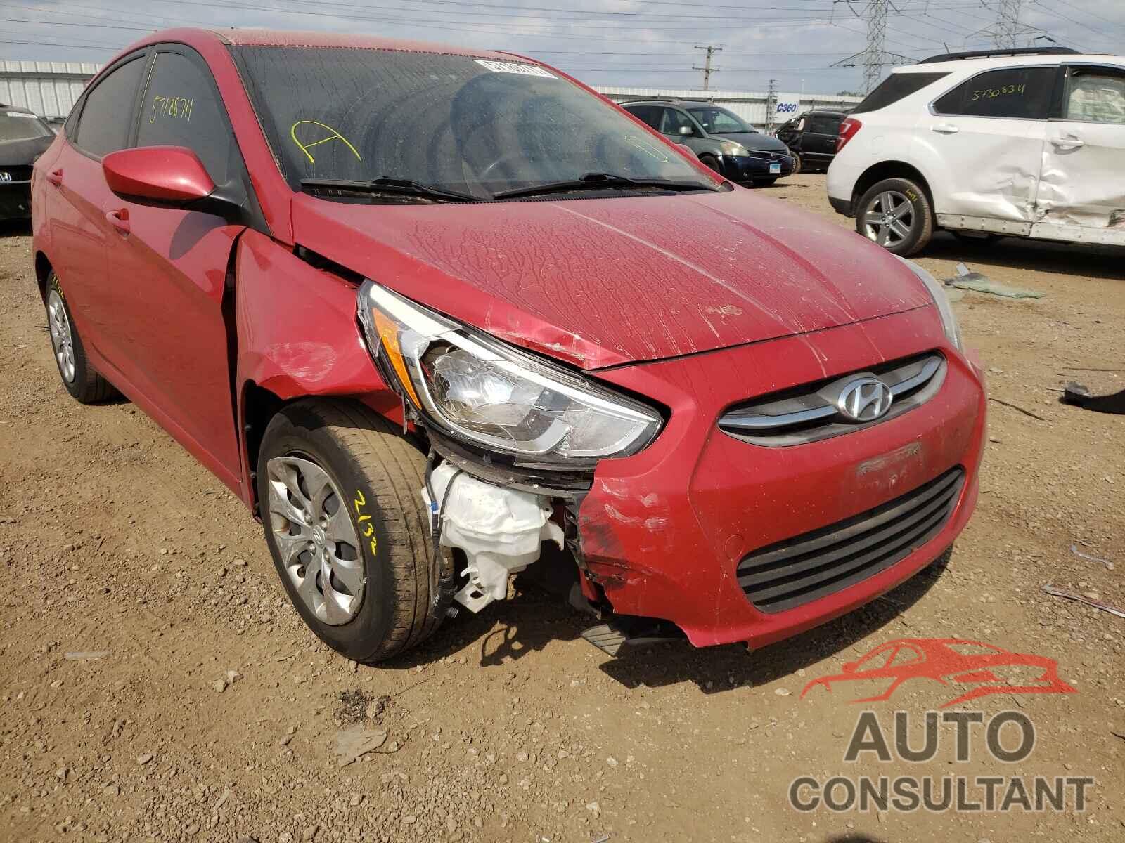 HYUNDAI ACCENT 2016 - KMHCT4AEXGU064373