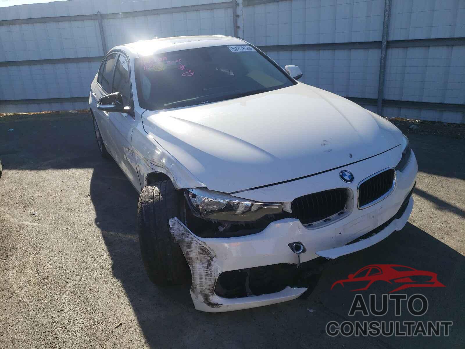 BMW 3 SERIES 2016 - WBA8A9C51GK617303