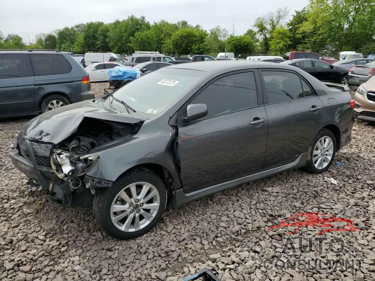 TOYOTA COROLLA 2009 - 2T1BU40E29C014842