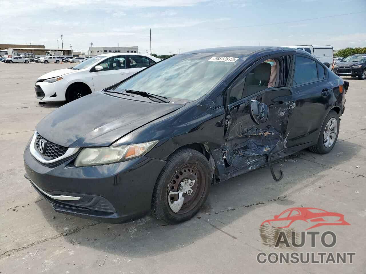 HONDA CIVIC 2013 - 2HGFB2F5XDH567628