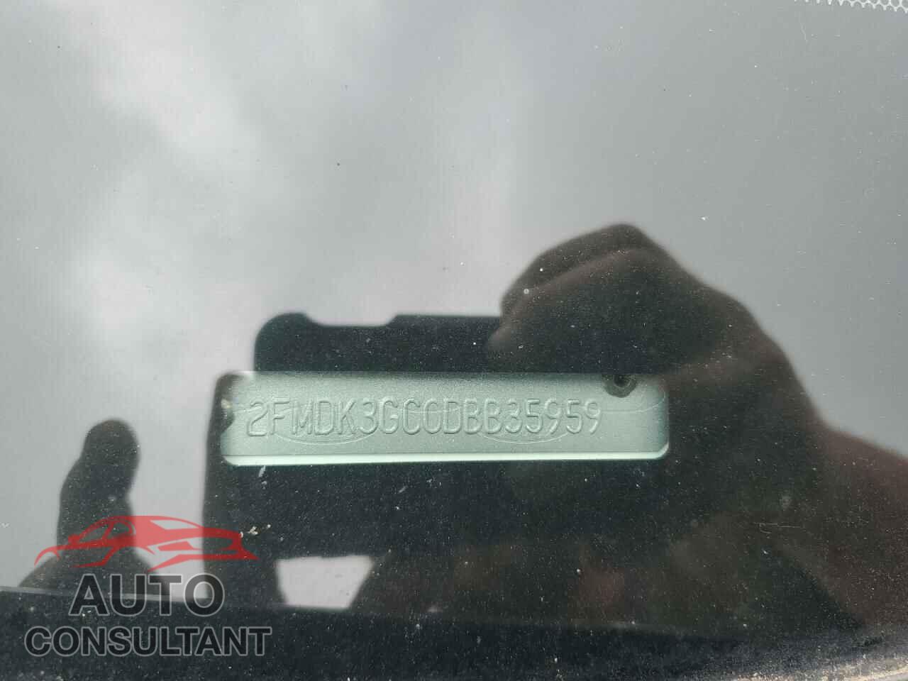 FORD EDGE 2013 - 2FMDK3GC0DBB35959