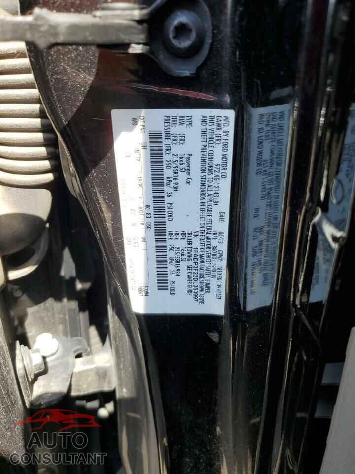 FORD FOCUS 2013 - 1FADP3F22DL363997