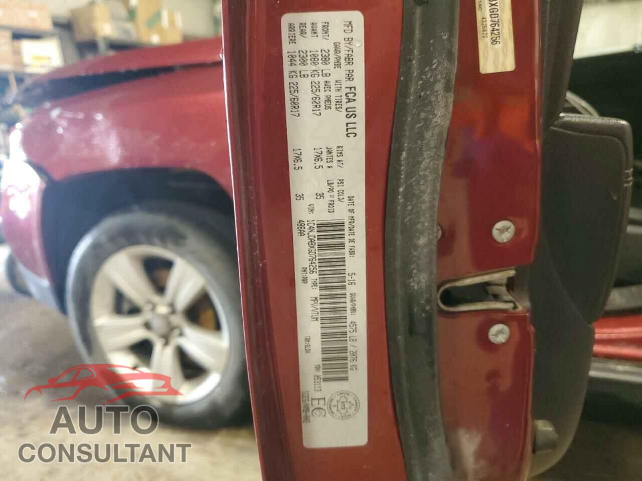 JEEP COMPASS 2016 - 1C4NJDABXGD764256