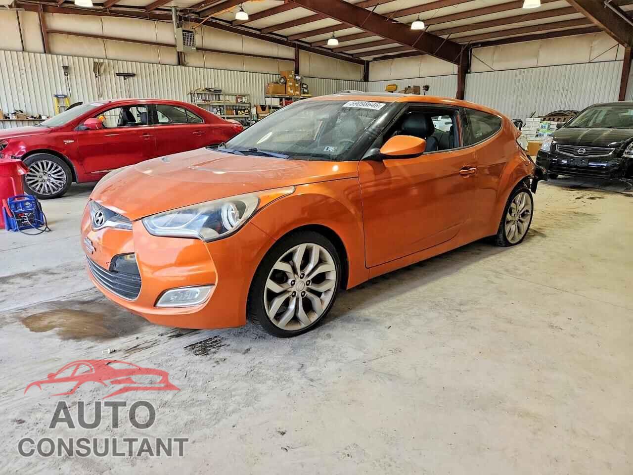 HYUNDAI VELOSTER 2013 - KMHTC6AD2DU087127