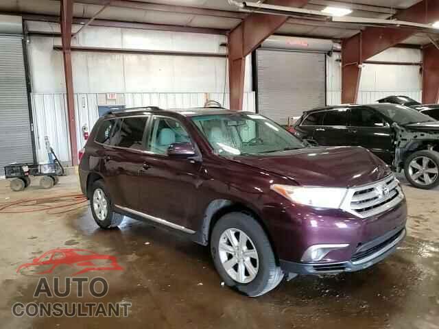 TOYOTA HIGHLANDER 2012 - 5TDBK3EH8CS137773