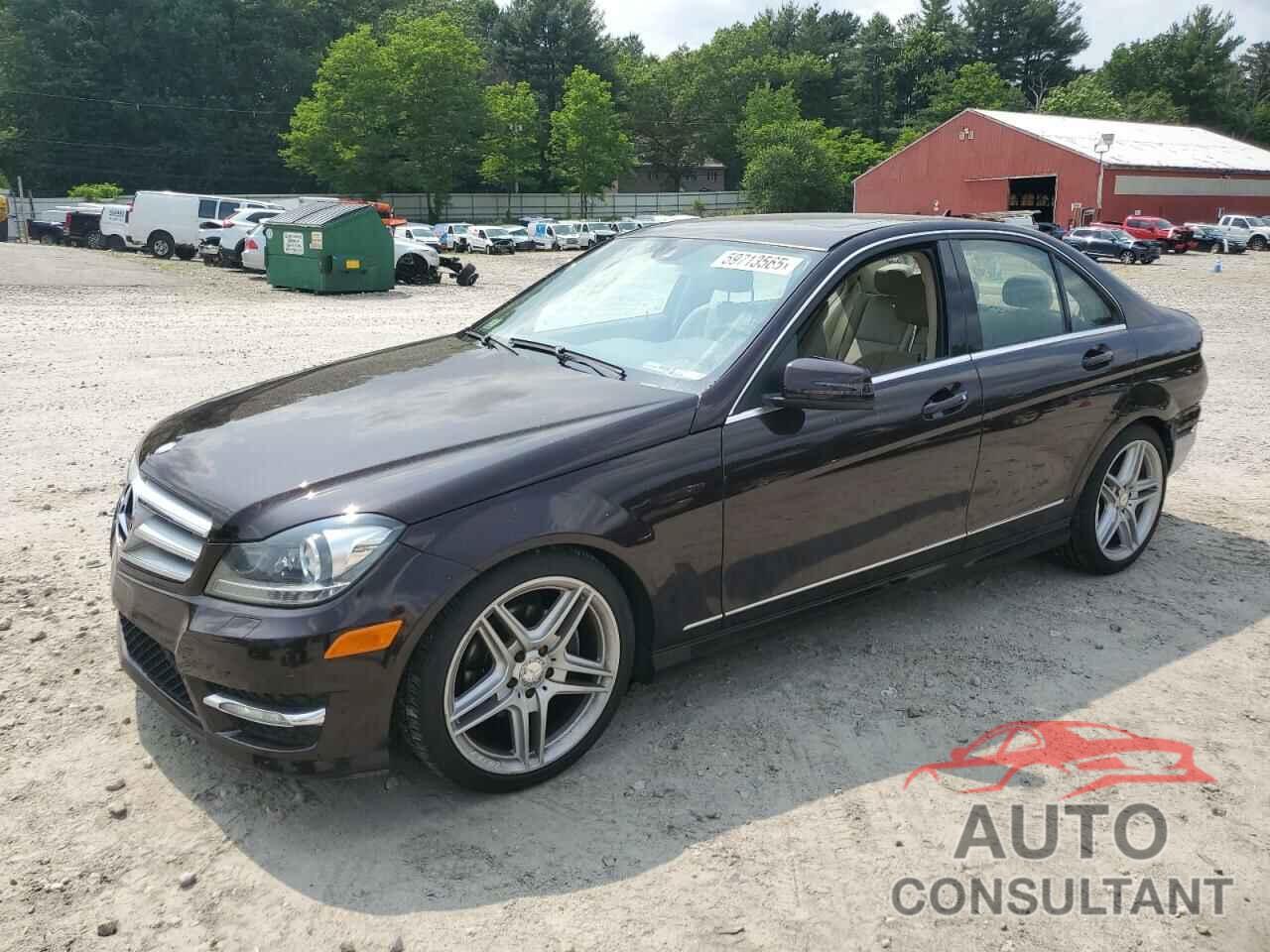 MERCEDES-BENZ C-CLASS 2012 - WDDGF8BBXCR209178