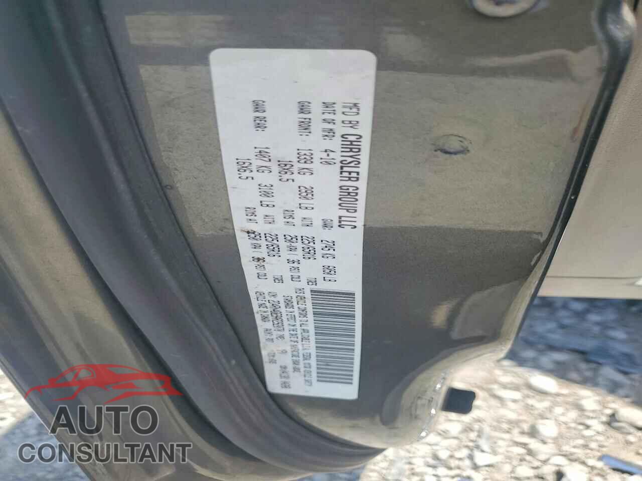 DODGE CARAVAN 2010 - 2D4RN4DE9AR292070