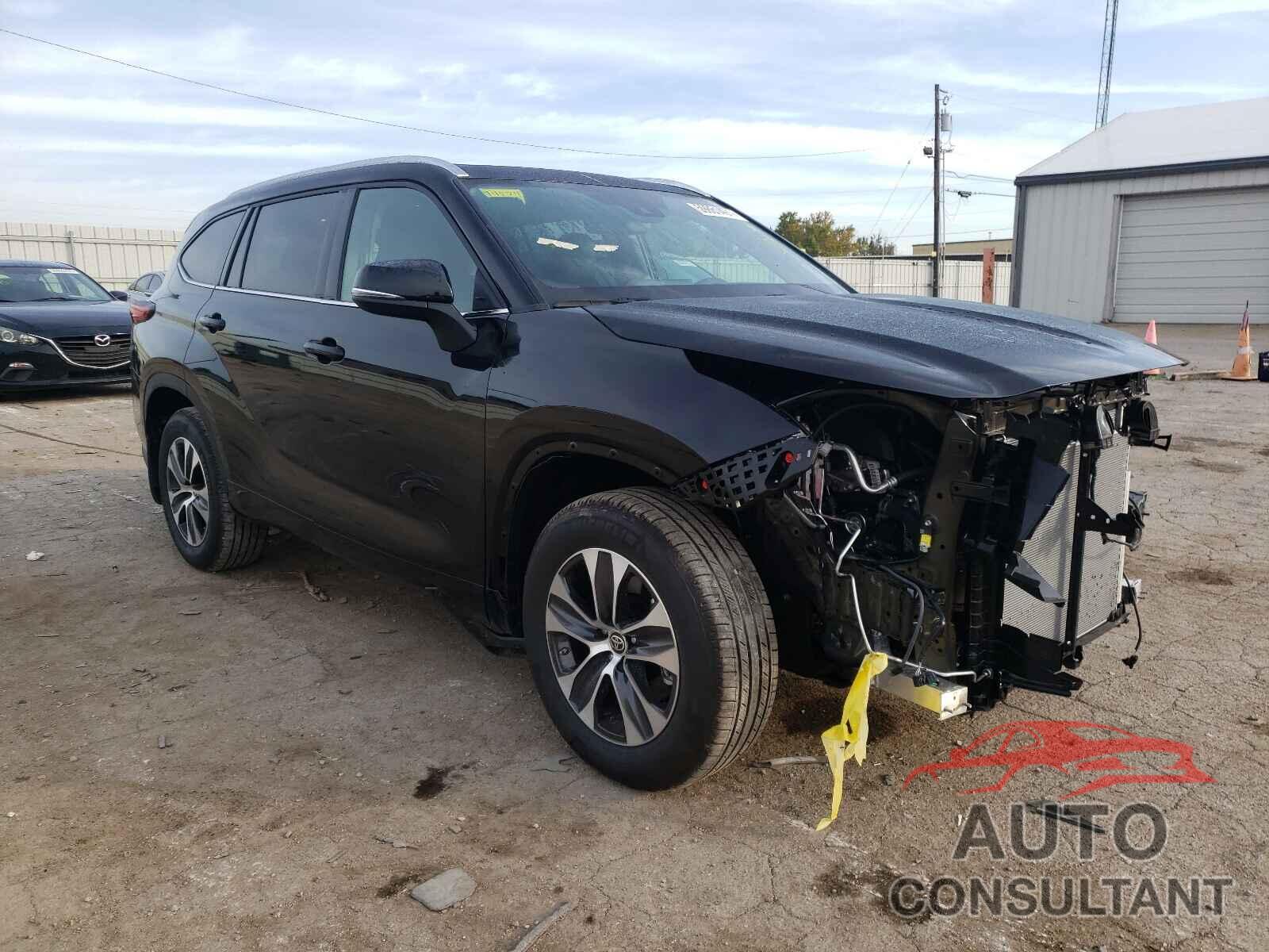 TOYOTA HIGHLANDER 2021 - 5TDGZRBH9MS554197