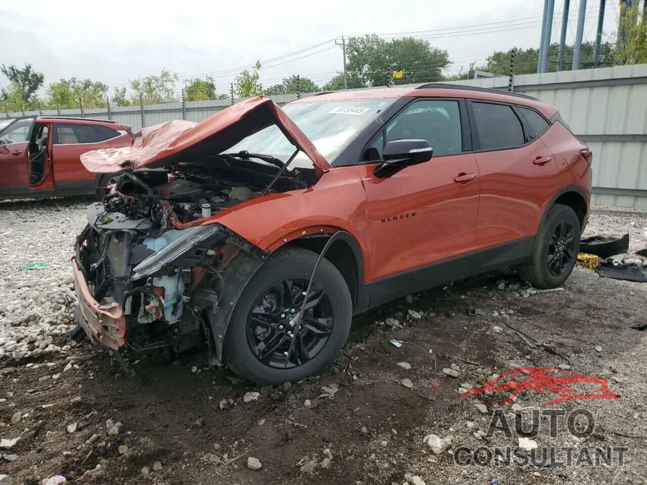 CHEVROLET BLAZER 2022 - 3GNKBCR4XNS135262
