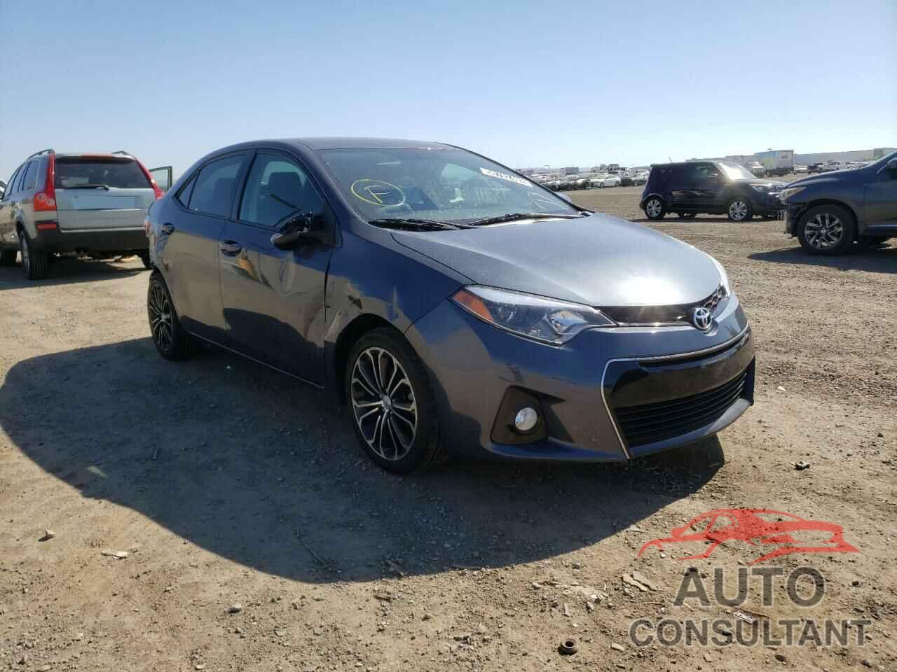TOYOTA COROLLA 2016 - 2T1BURHE5GC658723