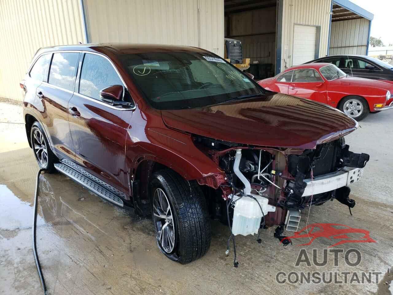TOYOTA HIGHLANDER 2017 - 5TDZZRFH2HS213300