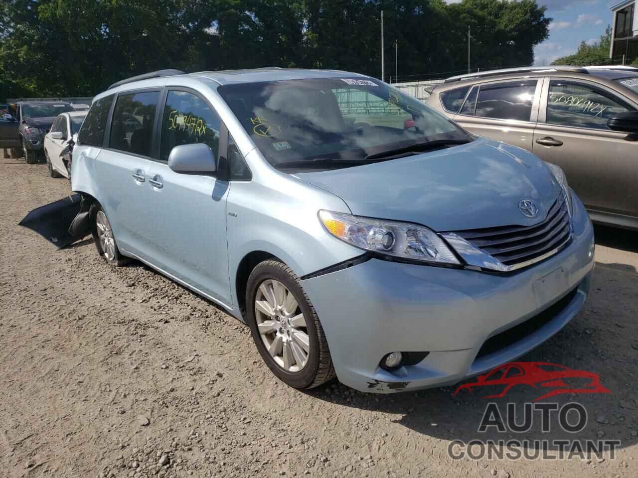 TOYOTA SIENNA 2017 - 5TDDZ3DC7HS164593