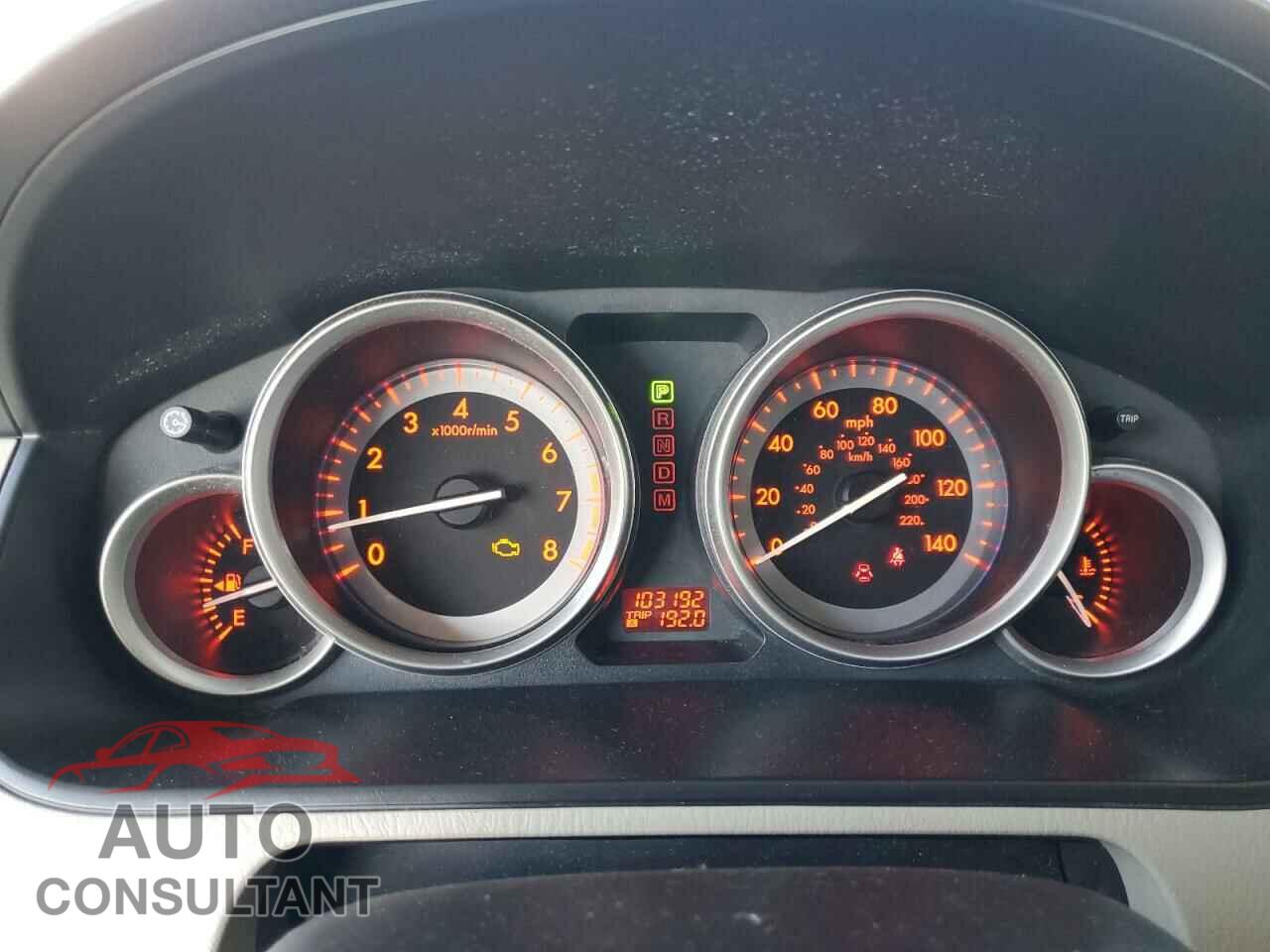 MAZDA CX-9 2012 - JM3TB3DV7C0358738