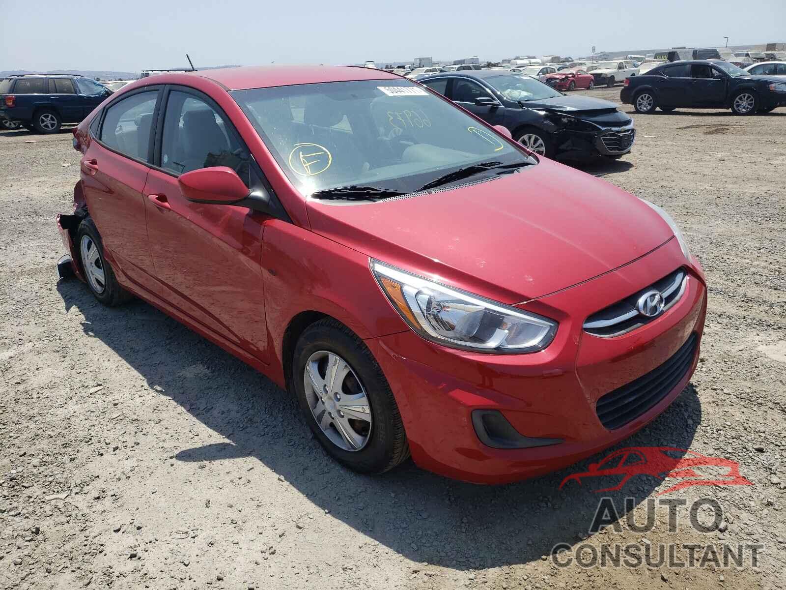 HYUNDAI ACCENT 2016 - KMHCT4AE5GU004453