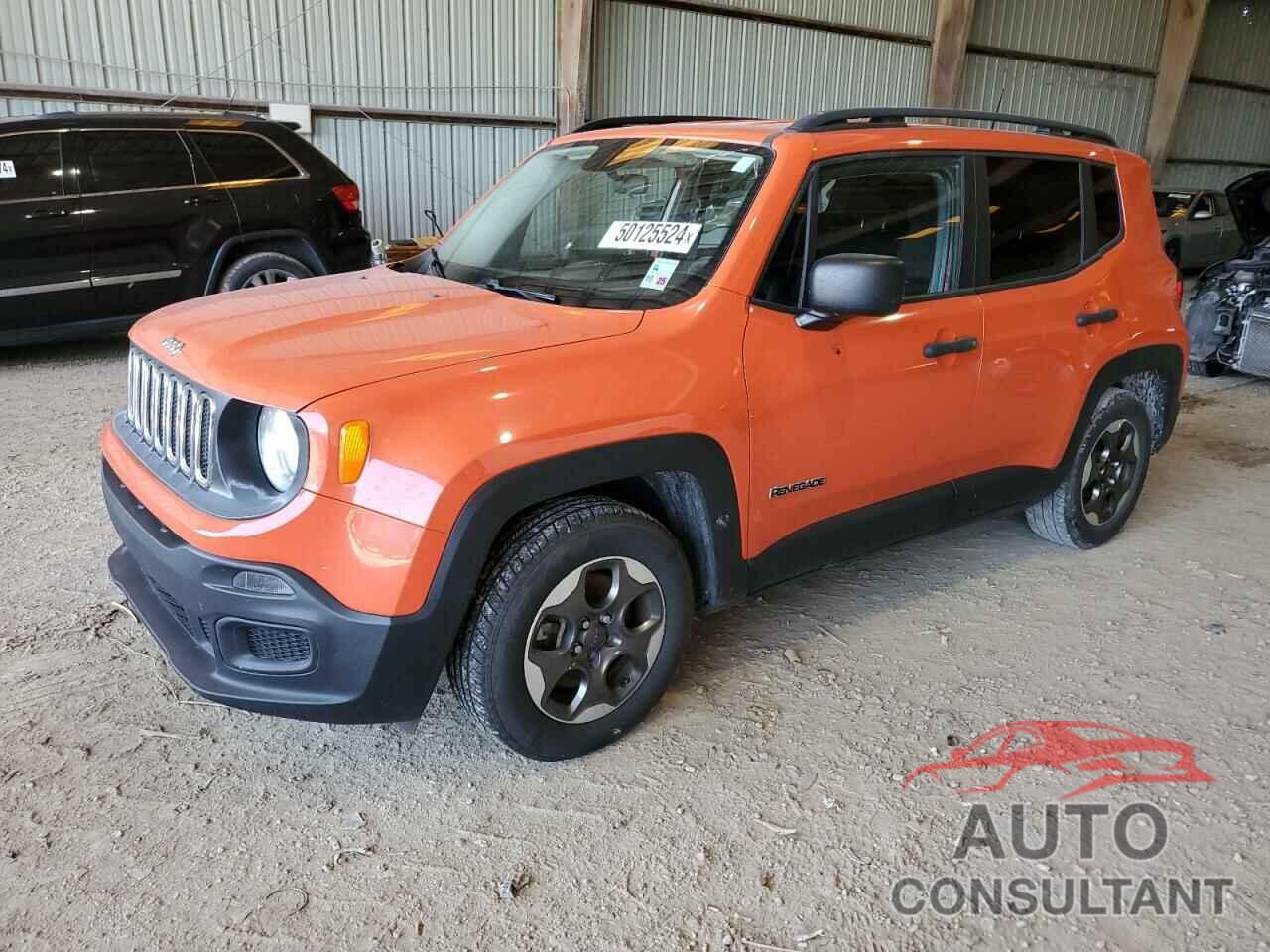 JEEP RENEGADE 2017 - ZACCJAAB3HPF20652