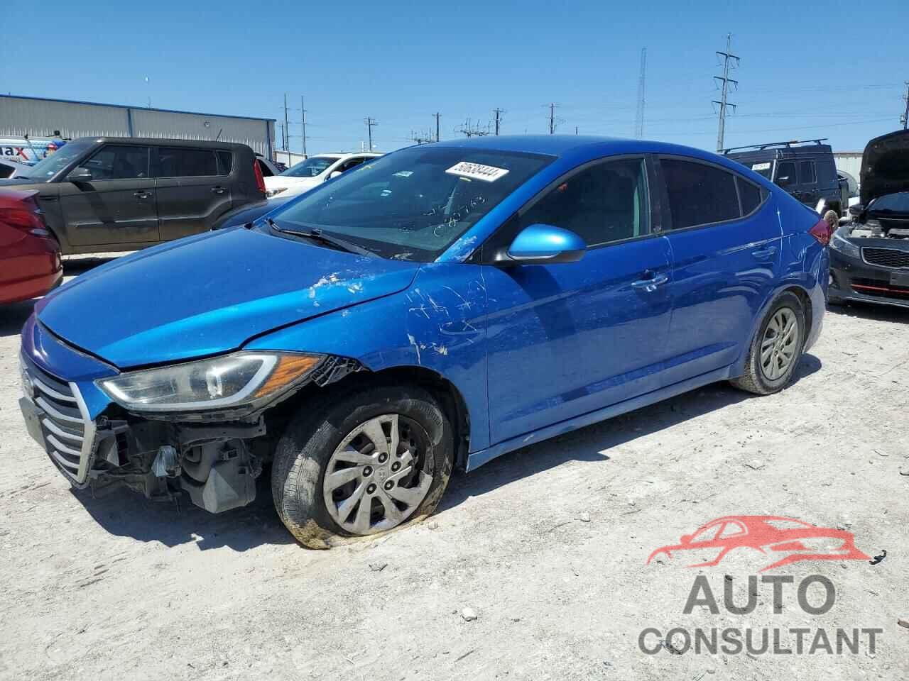 HYUNDAI ELANTRA 2017 - KMHD74LF4HU080763