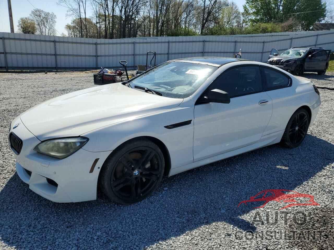 BMW 6 SERIES 2012 - WBALX3C59CC528752