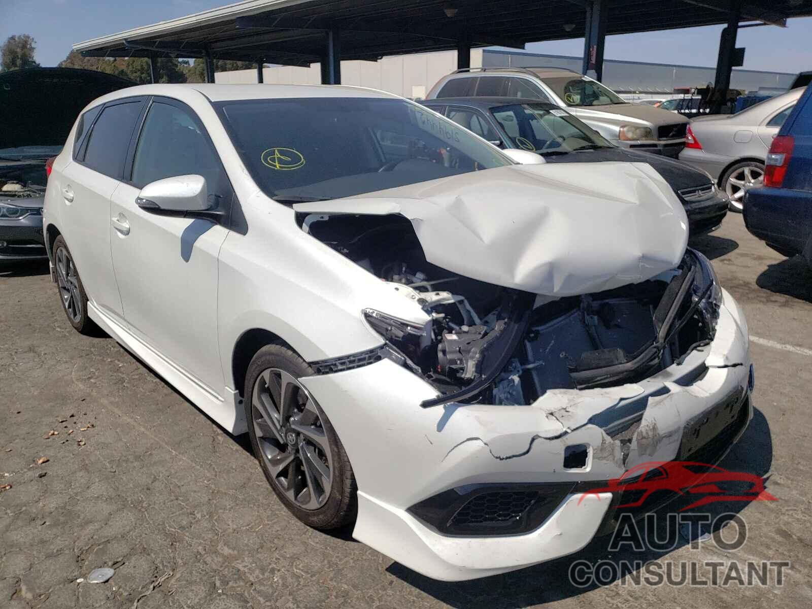 TOYOTA SCION 2016 - JTNKARJE1GJ514475