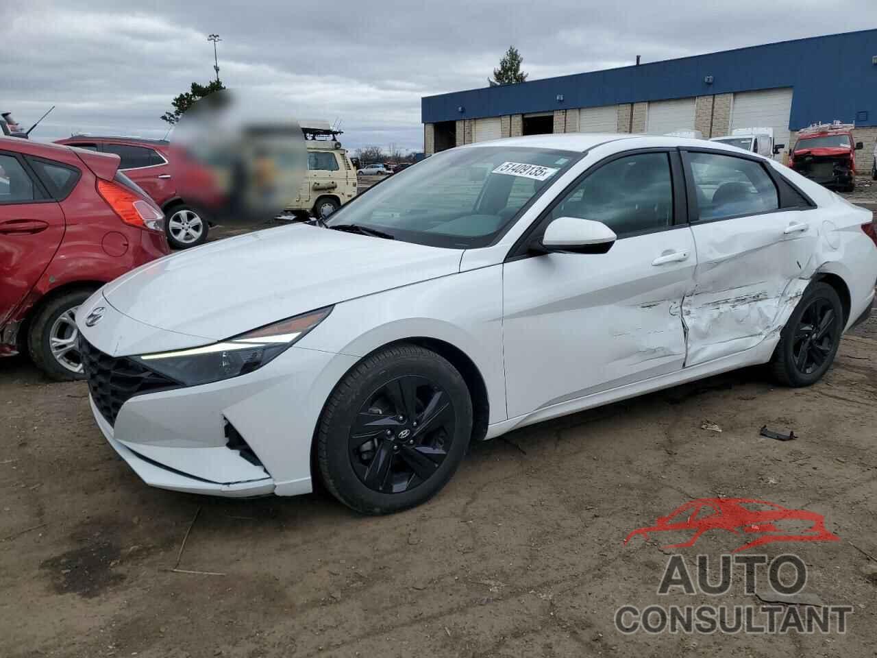 HYUNDAI ELANTRA 2021 - 5NPLM4AG8MH031414