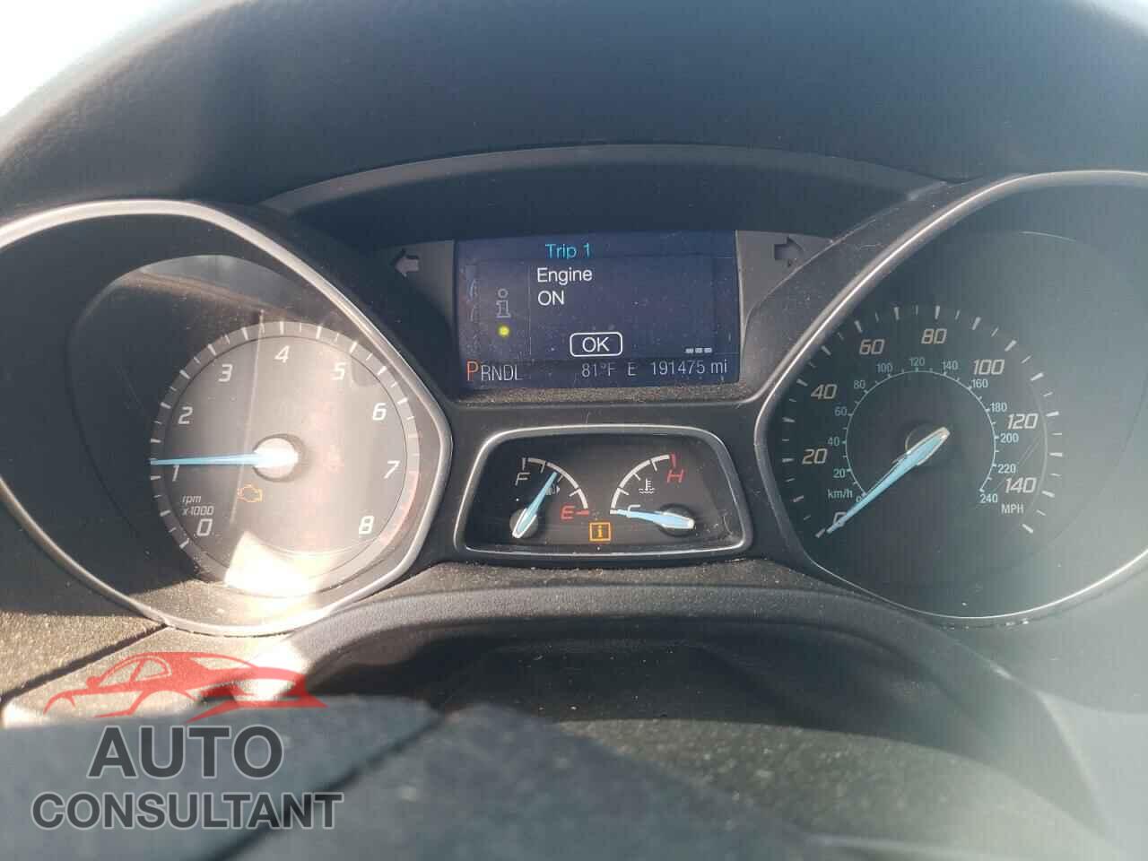 FORD FOCUS 2013 - 1FADP3F27DL297432