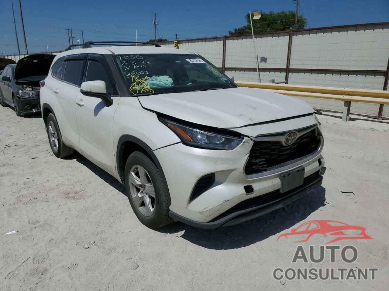 TOYOTA HIGHLANDER 2020 - 5TDCZRAH2LS013393