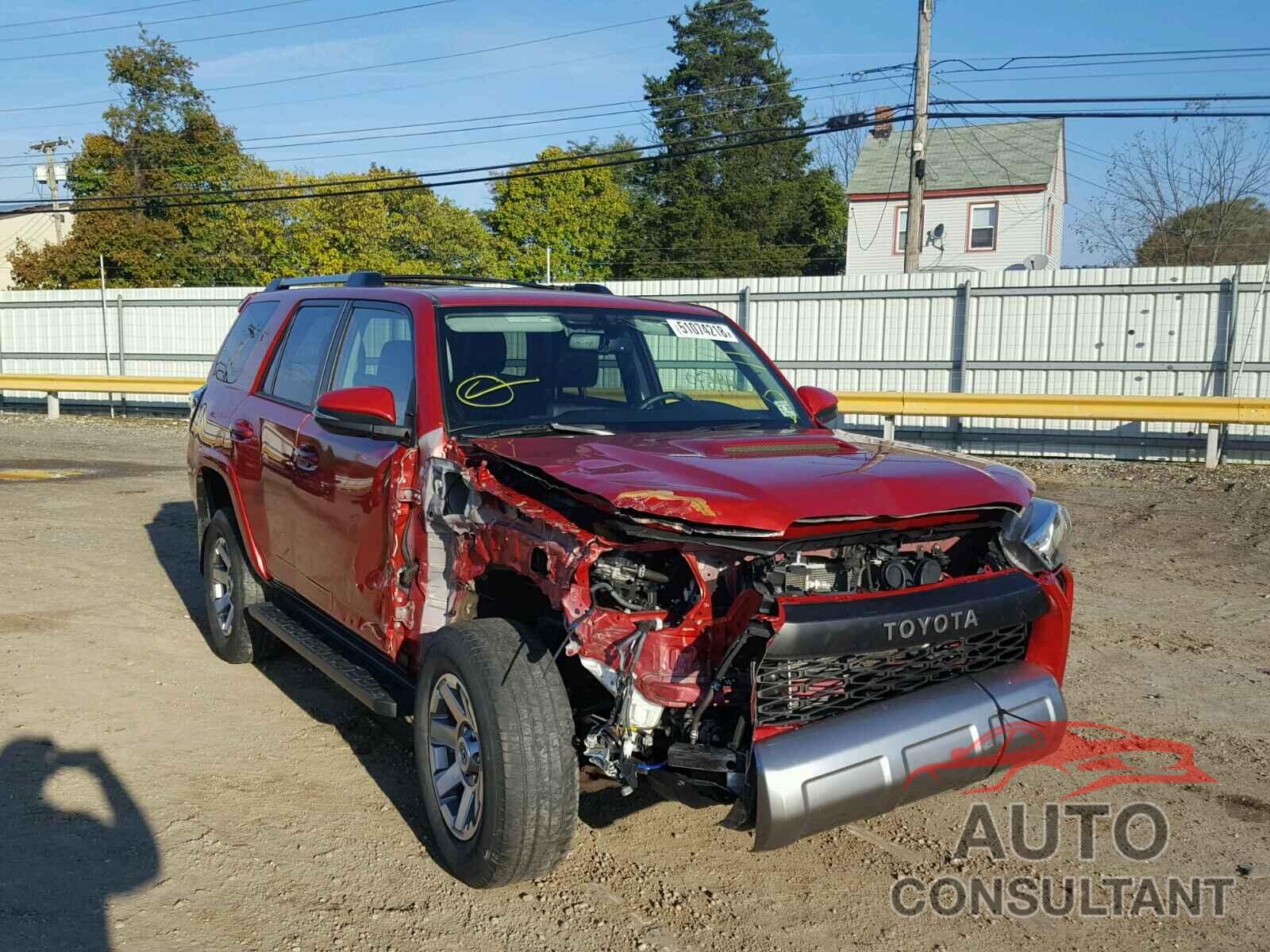 TOYOTA 4RUNNER SR 2016 - JTEBU5JR9G5347651