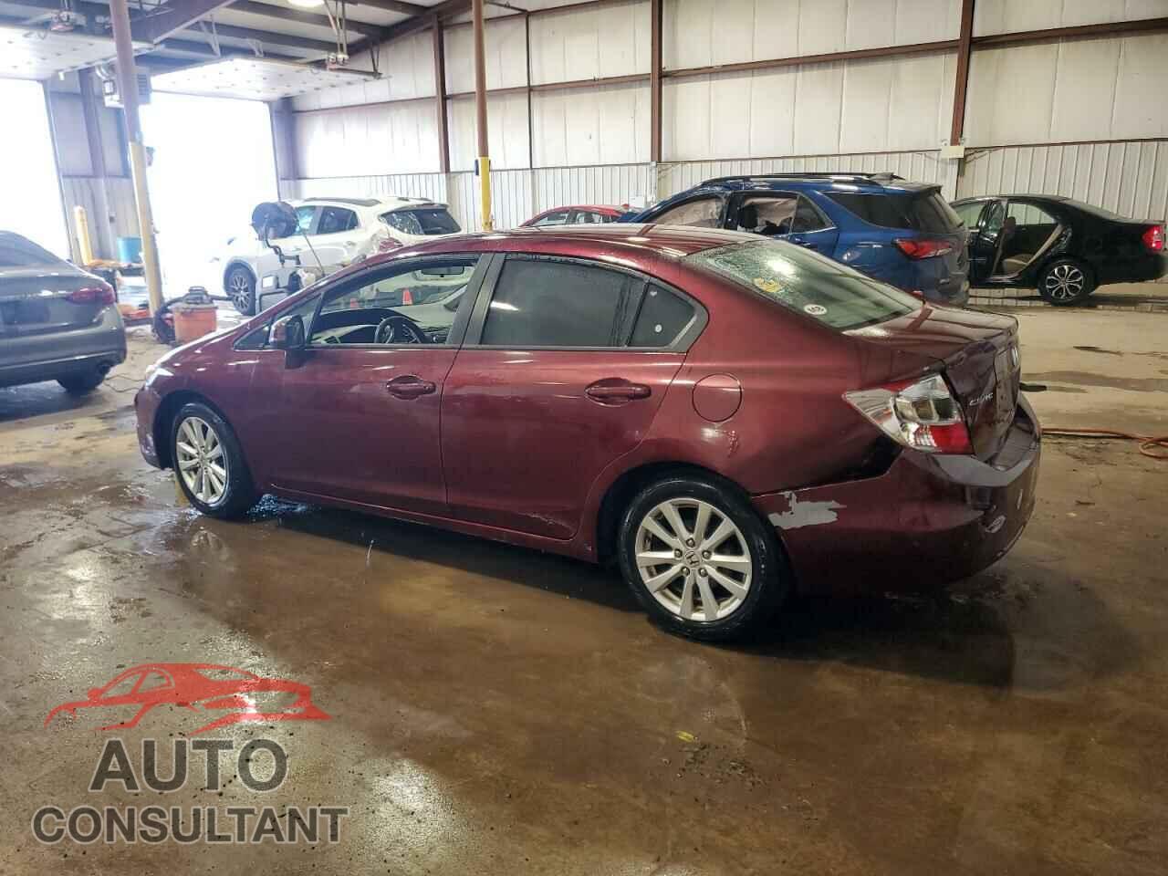 HONDA CIVIC 2012 - 19XFB2F88CE362117