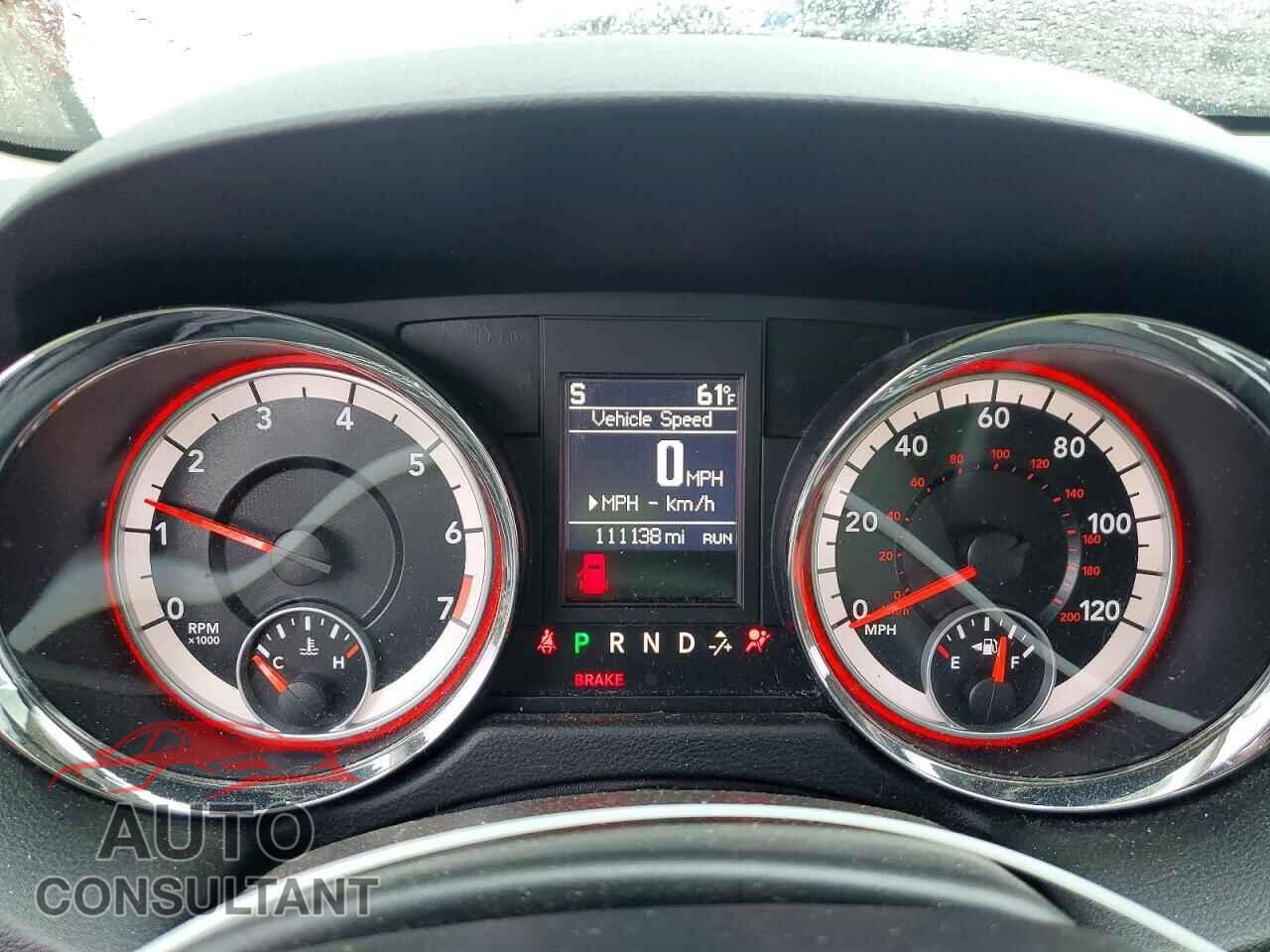 DODGE CARAVAN 2012 - 2C4RDGDG1CR385767