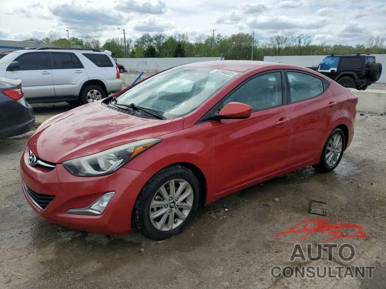 HYUNDAI ELANTRA 2014 - KMHDH4AE2EU050440