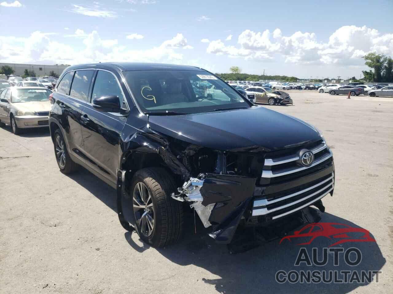 TOYOTA HIGHLANDER 2019 - 5TDZZRFH6KS350960