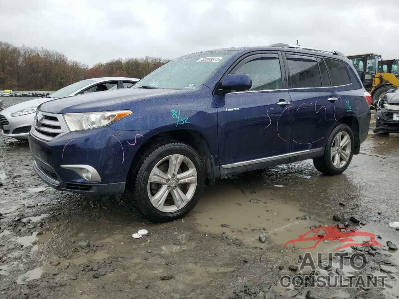 TOYOTA HIGHLANDER 2013 - 5TDDK3EH6DS178770