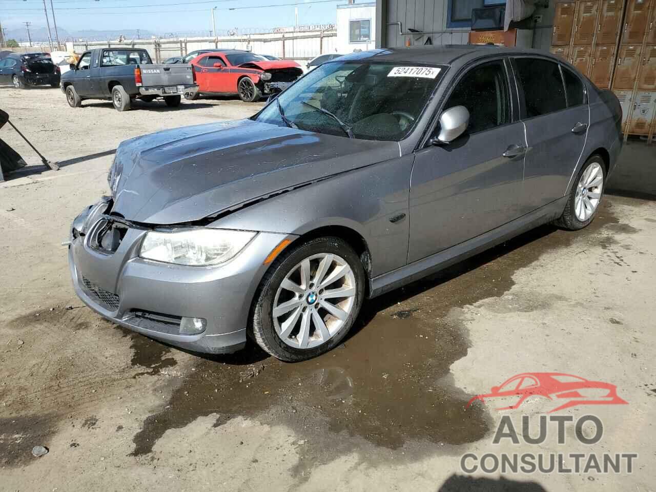 BMW 3 SERIES 2011 - WBAPH7G58BNN04302
