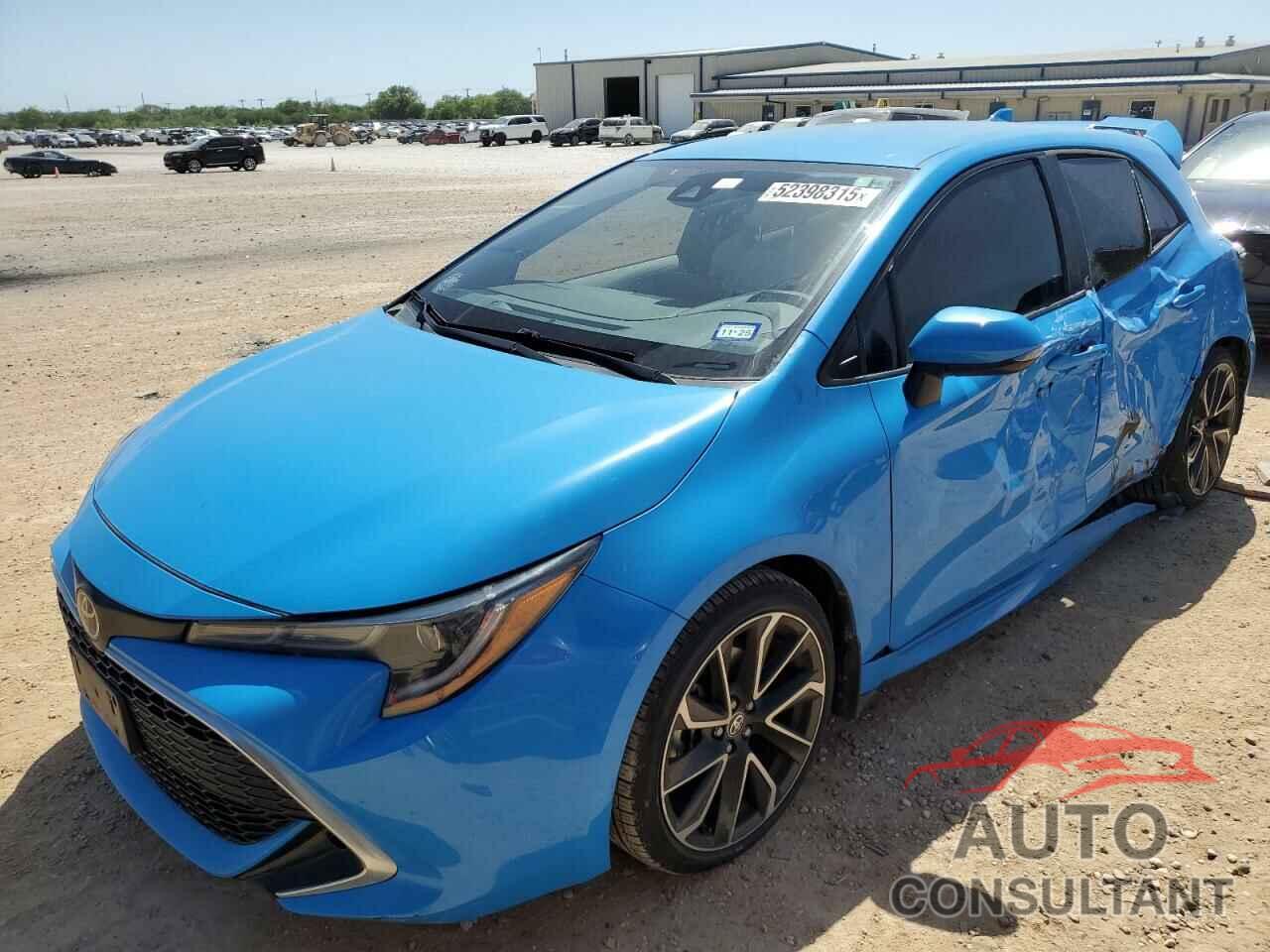 TOYOTA COROLLA 2019 - JTNK4RBE3K3018600