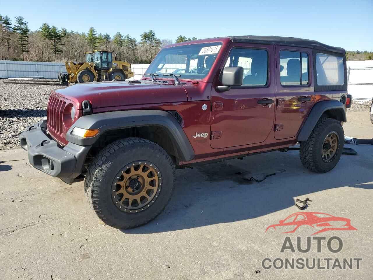 JEEP WRANGLER 2021 - 1C4HJXDN5MW575048