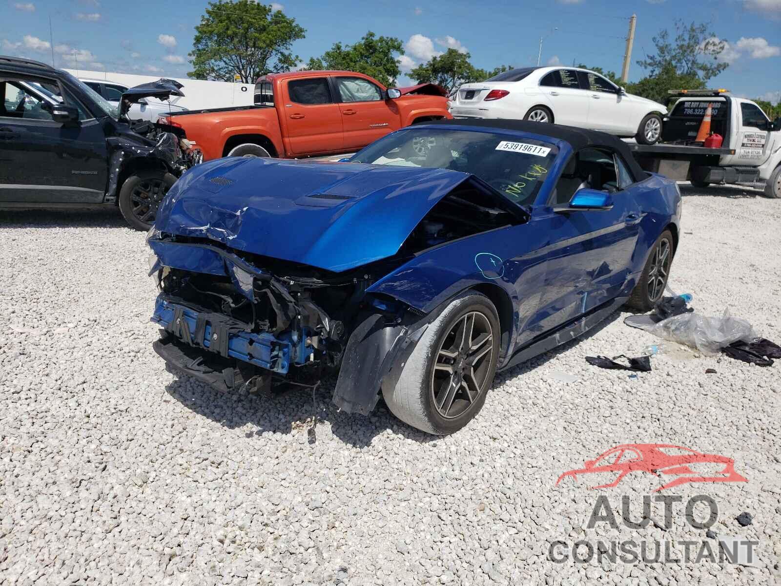 FORD MUSTANG 2018 - 1FATP8UH8J5119335