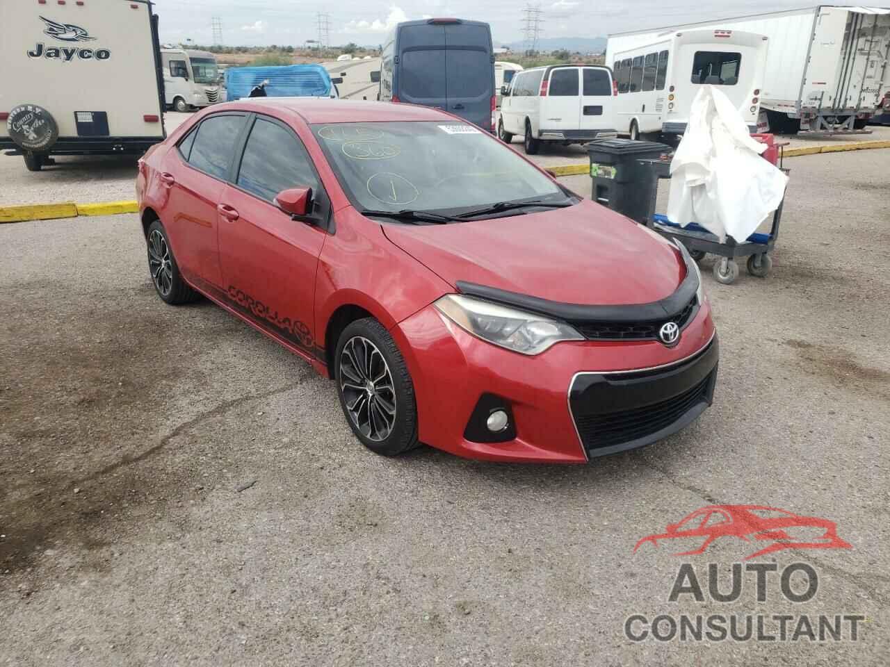 TOYOTA COROLLA 2016 - 2T1BURHE9GC729695
