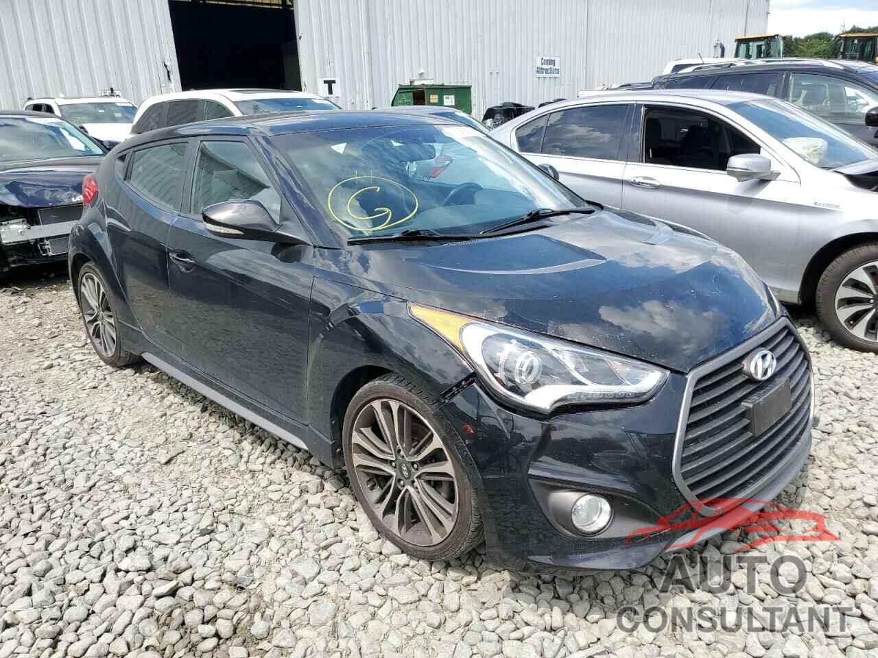 HYUNDAI VELOSTER 2017 - KMHTC6AE7HU312866