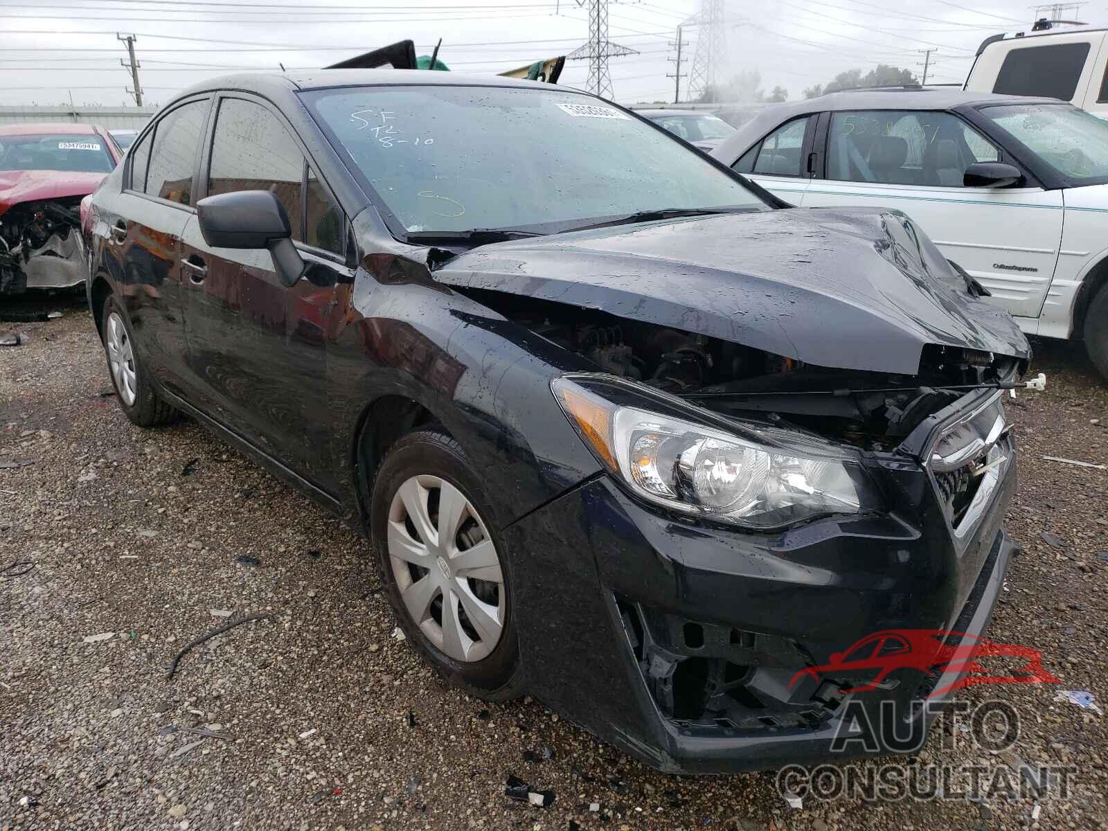 SUBARU IMPREZA 2016 - JF1GJAA64GH008401
