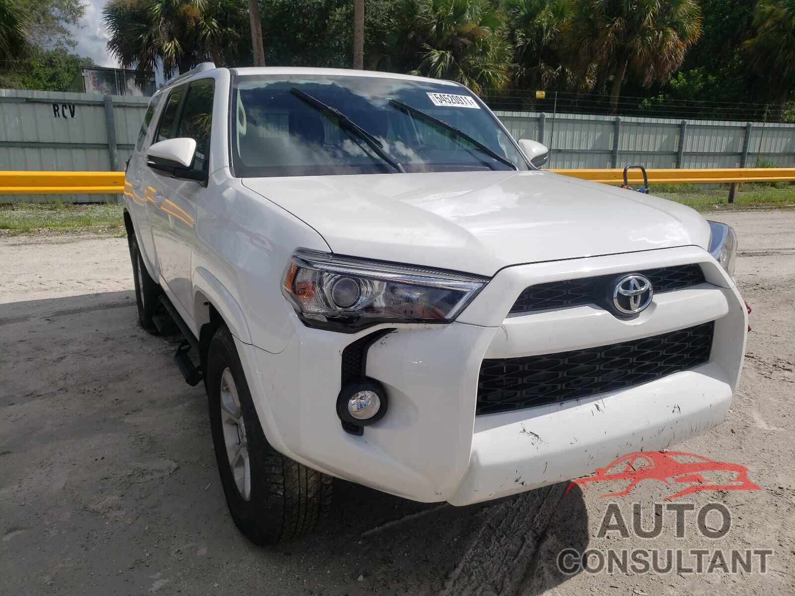 TOYOTA 4RUNNER 2018 - JTEZU5JR5J5168898