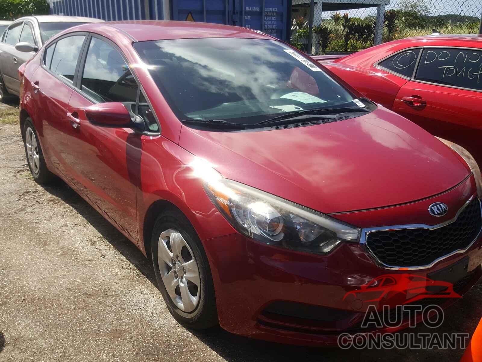 KIA FORTE 2016 - KNAFK4A61G5597846
